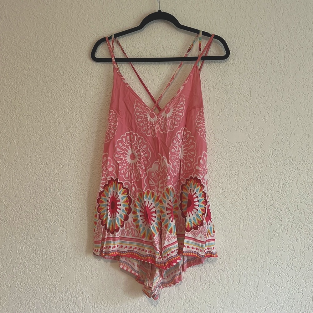 Angel Biba (LF) Pink Romper (AUS size 8)